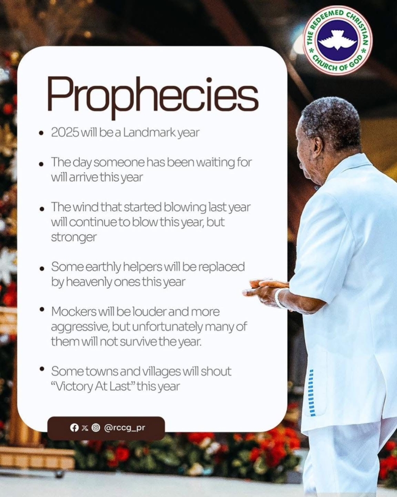 2025 prophecies